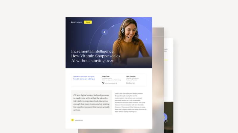 Incremental Intelligence: How The Vitamin Shoppe Scales AI Without Starting Over