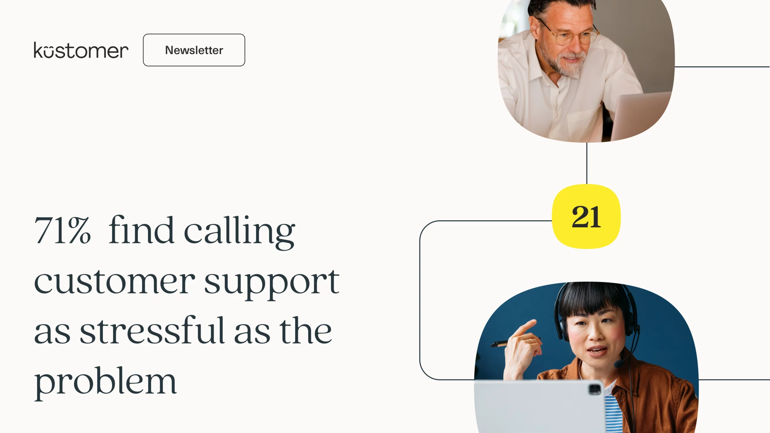 71% find calling customer support as stressful as the problem