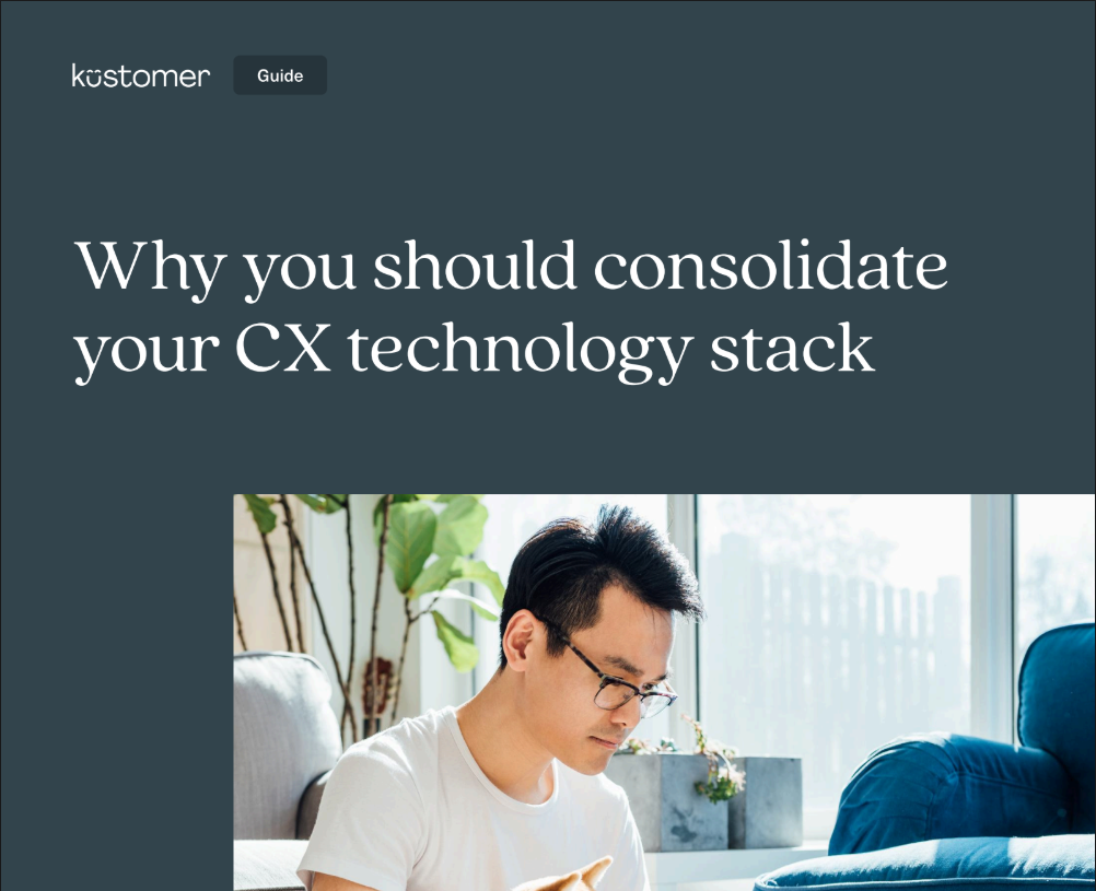 Why you should consolidate your CX tech stack